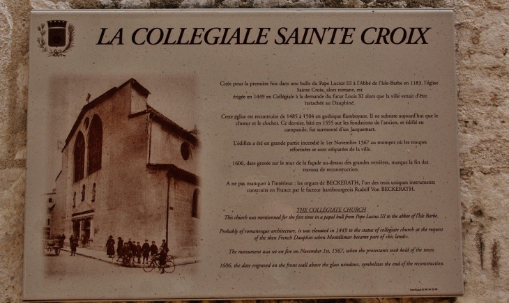 Collégiale Sainte-Croix  - Montélimar