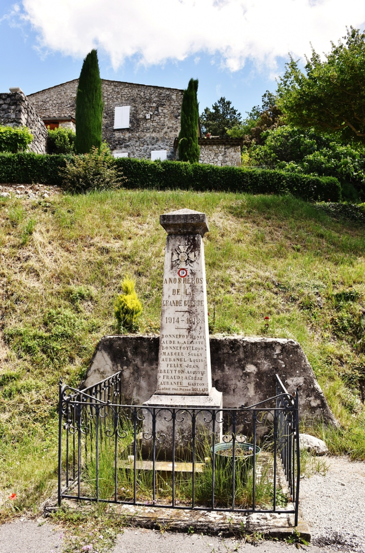 Ponnet ( Le Monument-aux-Morts ) - Ponet-et-Saint-Auban