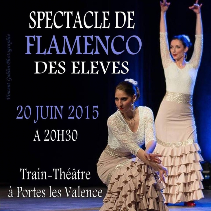 Gala annuel de danse flamenco sur la scène du Train-Théâtre de Portes Les Valence à 20h.30 samedi 20 juin avec les élèves de l'école La Triana : un spectacle aux couleurs de l'Espagne qui représente le travail de toute une saison de cours.  - Portes-lès-Valence