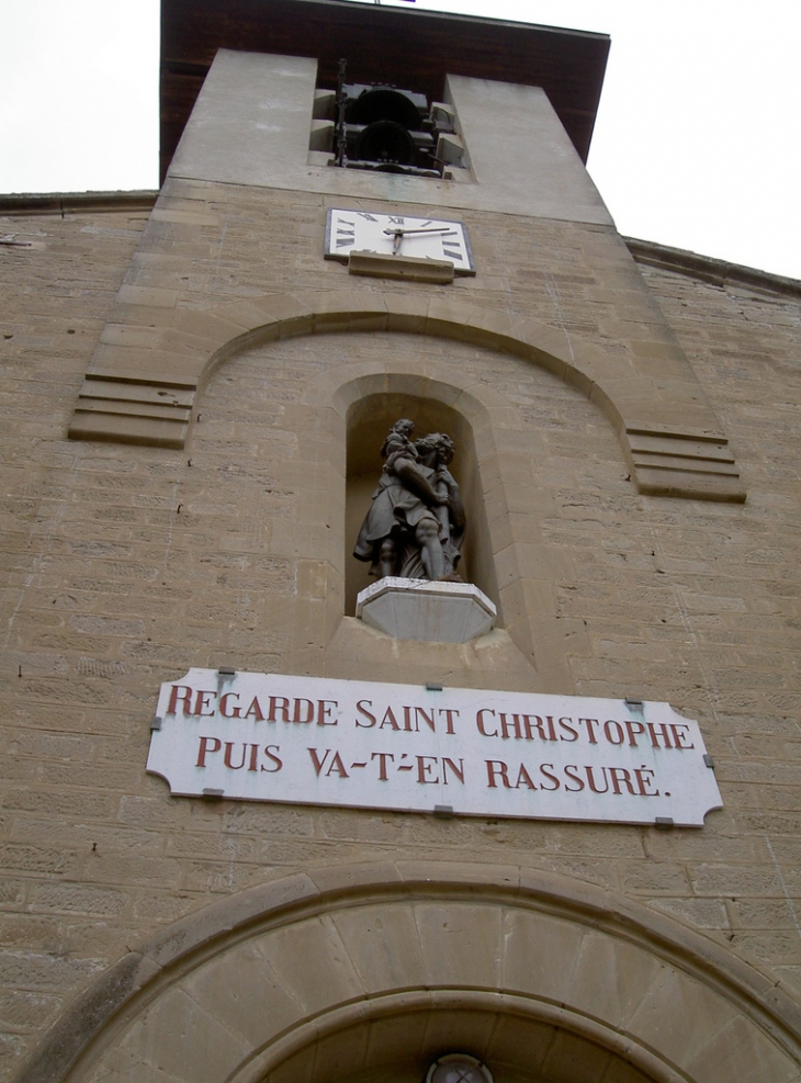 L'Eglise de St Christophe - Saint-Christophe-et-le-Laris