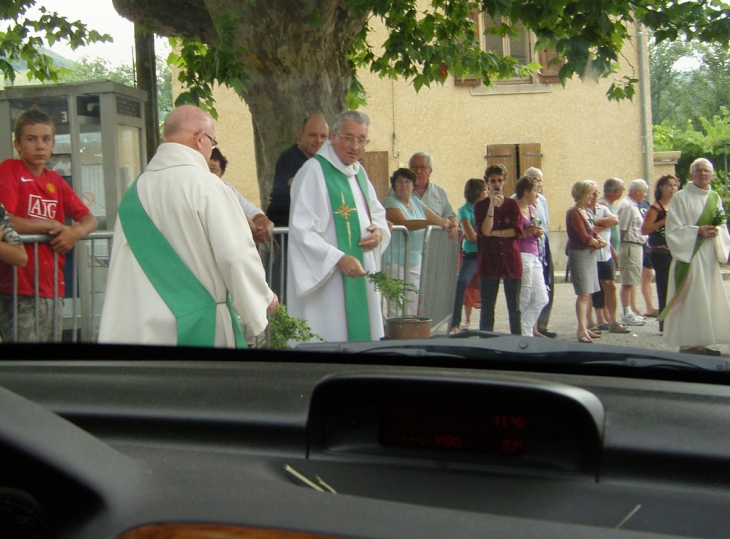 Benediction des voitures et autres vehicules - Saint-Christophe-et-le-Laris