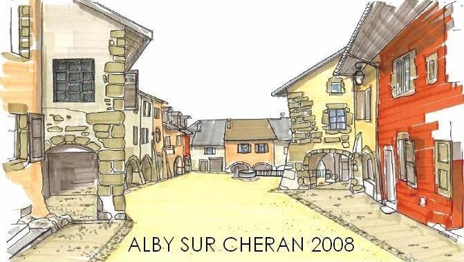Place du Vieux Bourg - Alby-sur-Chéran