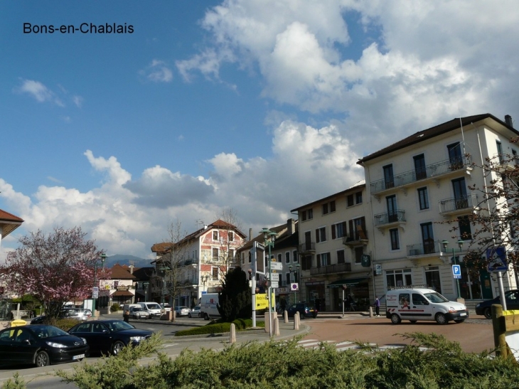 Le village - Bons-en-Chablais