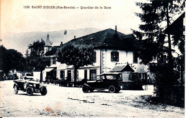 Carte postale de 1933 - Bons-en-Chablais