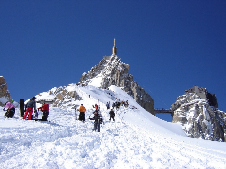 Départ de la vallée blanche - Chamonix-Mont-Blanc