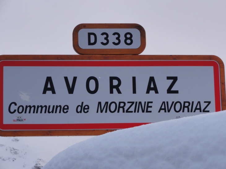 La station d'Avoriaz - Morzine