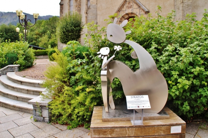 Sculpture de Charles-Stratos - Praz-sur-Arly