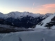Lever de soleil à l'Alpe d'Huez