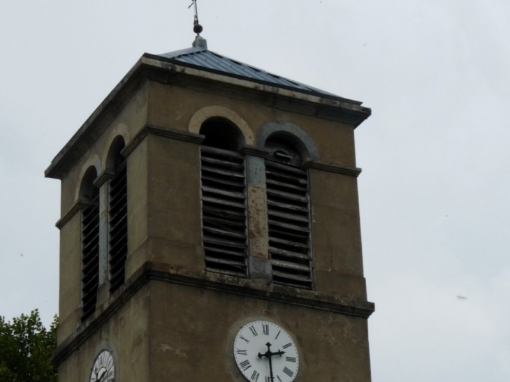 Le clocher de l'église - Malleval-en-Vercors