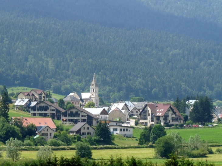 Le village vu des Girauds - Méaudre