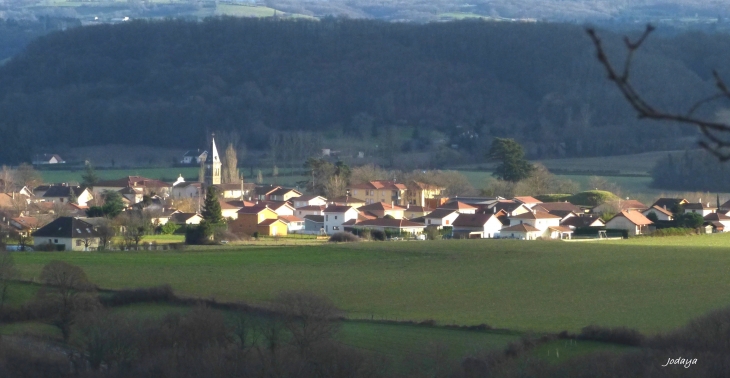 Photo à Meyrié (38300) Meyrié vu de Maubec, 219270