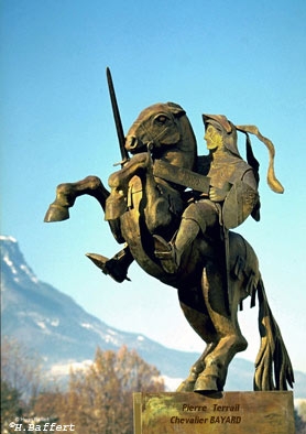 Statue du Chevalier Bayard - Pontcharra