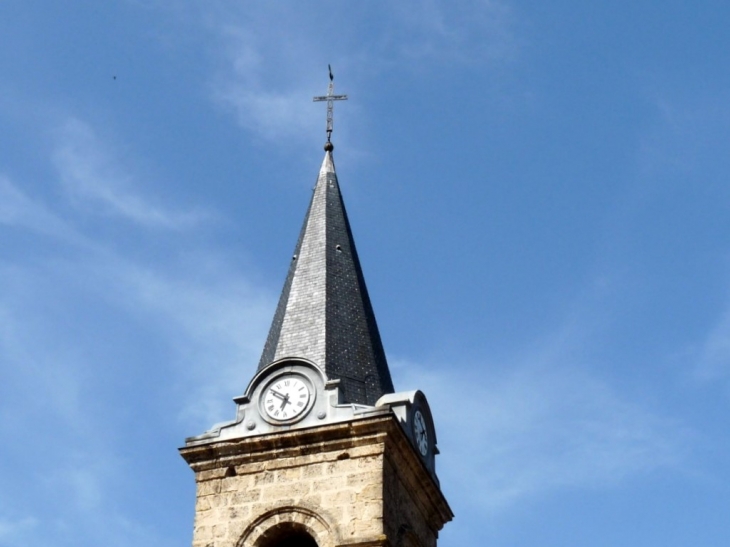 Le clocher de l'église - Rencurel