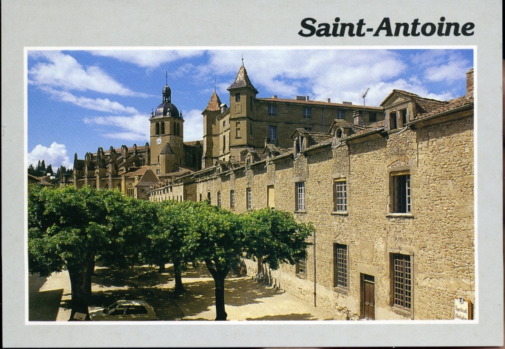 Abbaye Saint Antoine.(carte postale 1990) - Saint-Antoine-l'Abbaye