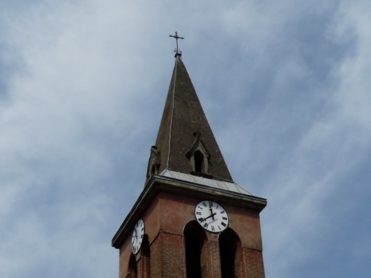 Le clocher de l'église - Saint-Gervais