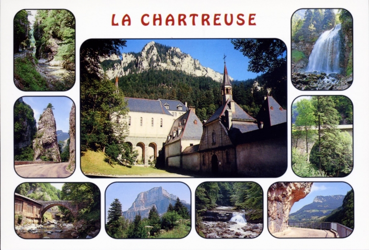 Le Monastère de la Chartreuse (carte postale). - Saint-Pierre-de-Chartreuse