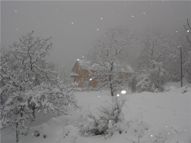 Maison sous la neige - Séchilienne