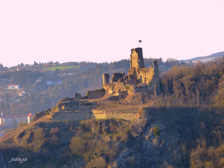 Vienne. Le Château de la Bâtie.