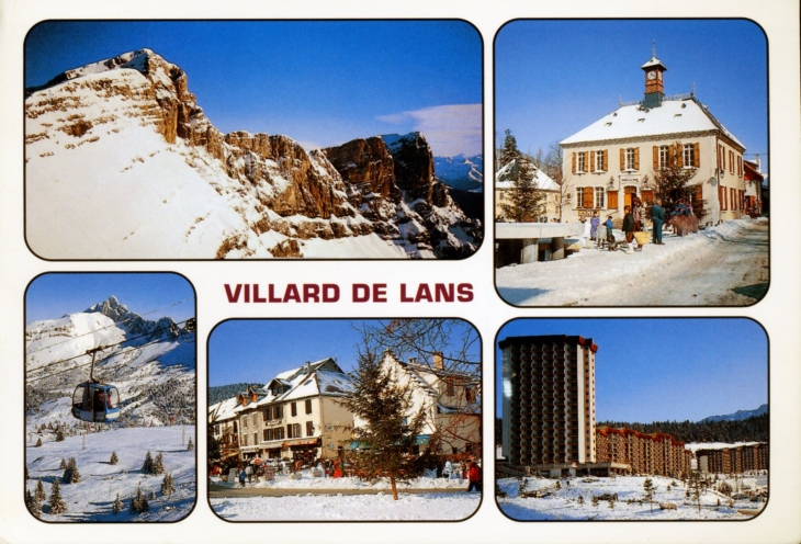 Le Village (carte postale). - Villard-de-Lans