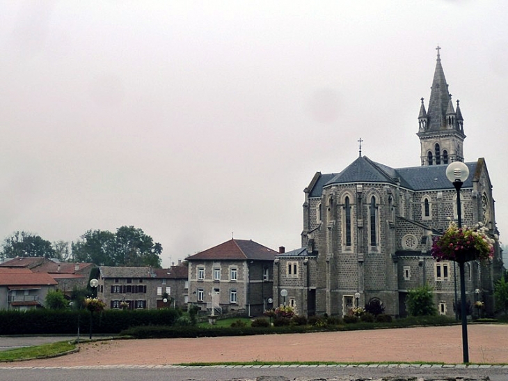 Le centre du village - Marlhes