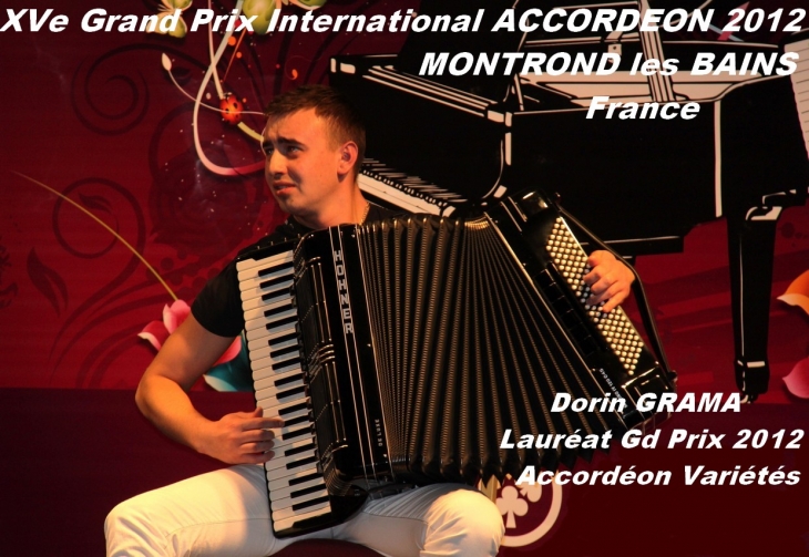 XVe Grand PRIX International ACCORDEON   - Montrond-les-Bains