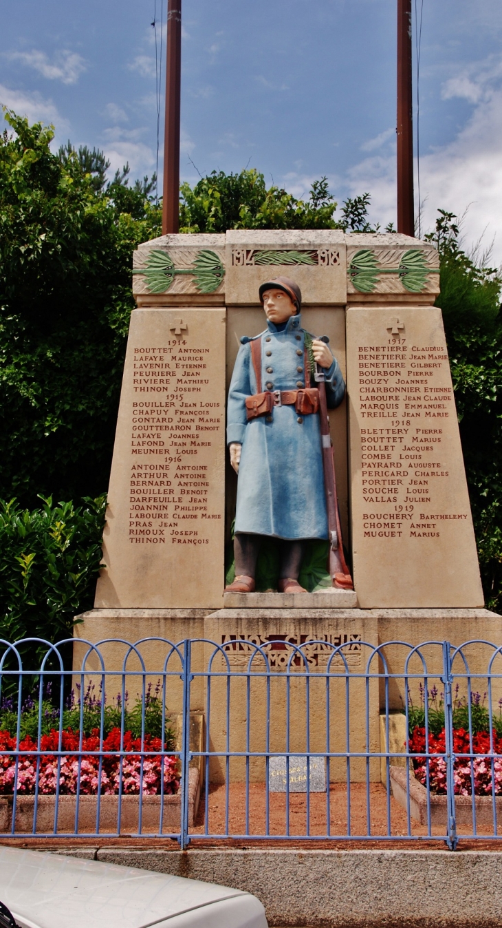 Monument aux Morts - Saint-Alban-les-Eaux