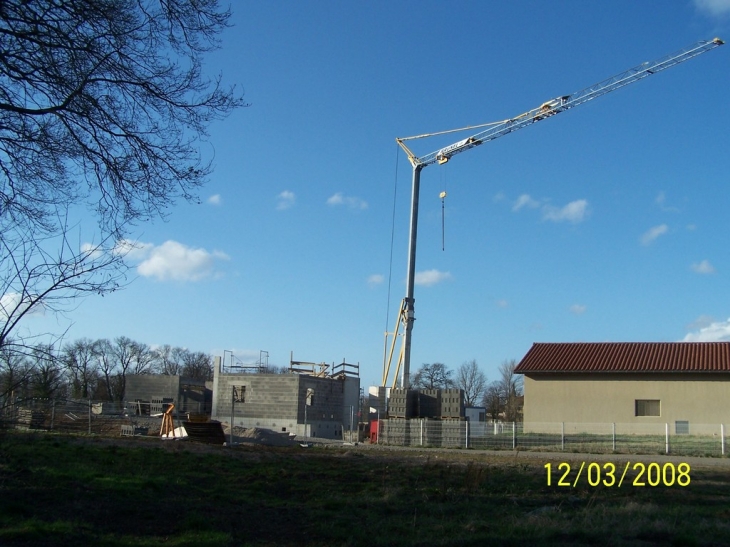 Construction d'un locla pour traitement de l'eau - Saint-André-le-Puy