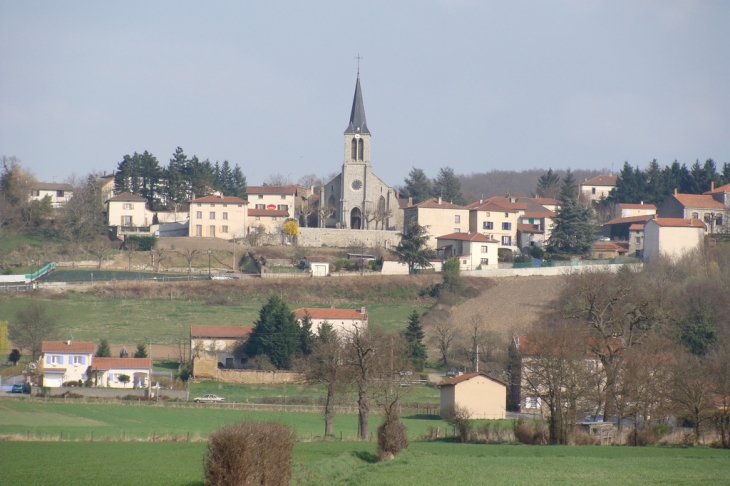 Vue du village - Saint-Cyr-les-Vignes