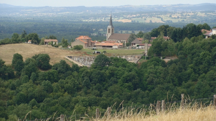 St Cyr les Vignes vu des Collines du Matin - Saint-Cyr-les-Vignes
