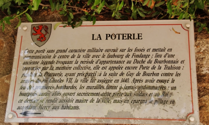 La Poterle - Saint-Haon-le-Châtel