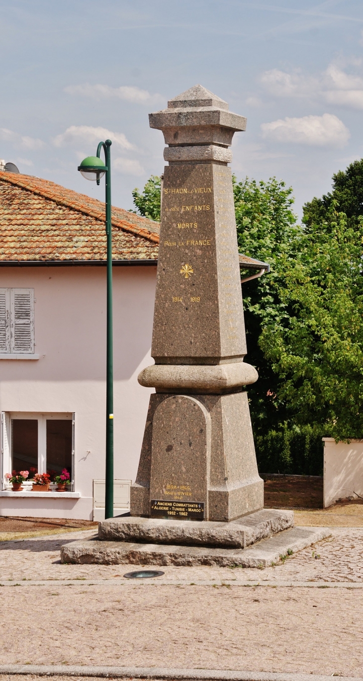 Monument aux Morts - Saint-Haon-le-Vieux