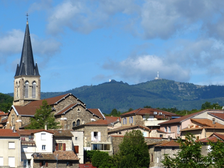Saint Pierre de Bœuf. Le village. - Saint-Pierre-de-Bœuf