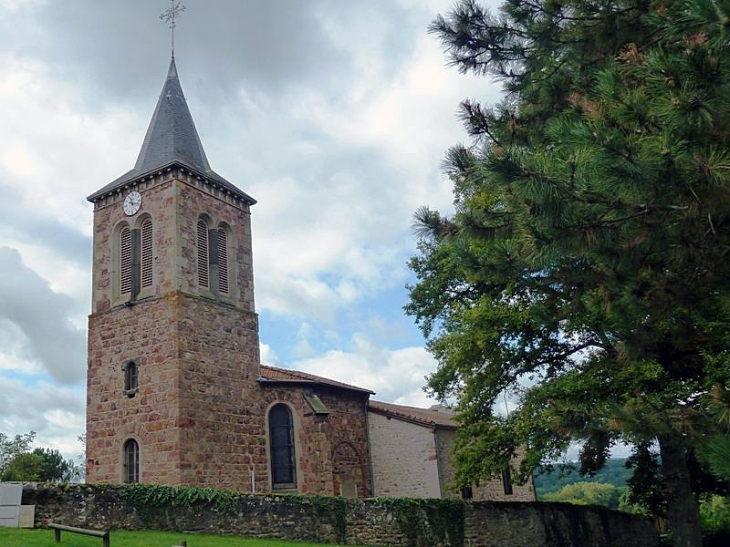 L'église - Saint-Vincent-de-Boisset
