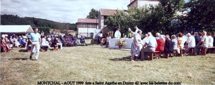 Fête champêtre du village - Sainte-Agathe-en-Donzy