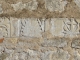 Fragments de Structure antique dans la façade de l'Eglise Saint-Cyr