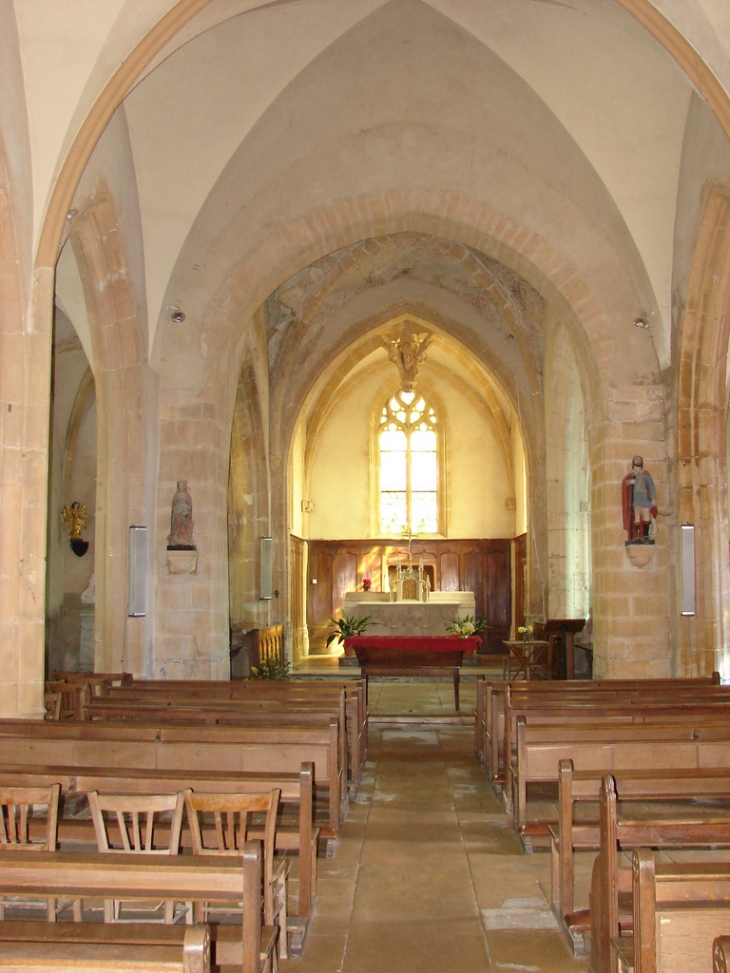 La Nef de l'Eglise Saint-Blaise - Bagnols