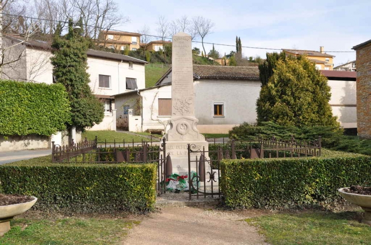 Monument aux morts - Cailloux-sur-Fontaines