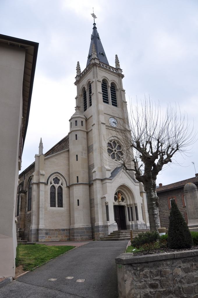 L' eglise de  St genis l' Argentière - Saint-Genis-l'Argentière