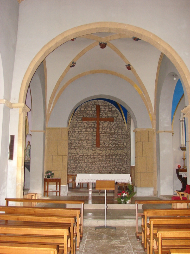 La Nef de l'Eglise - Saint-Marcel-l'Éclairé