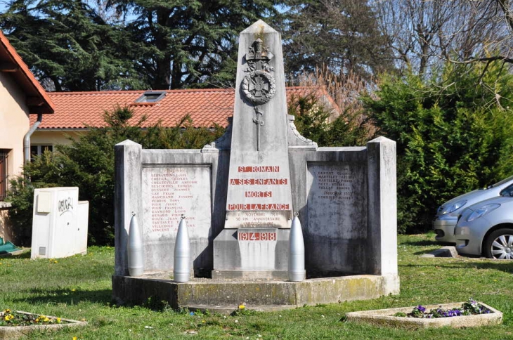 Monument au morts - Saint-Romain-au-Mont-d'Or