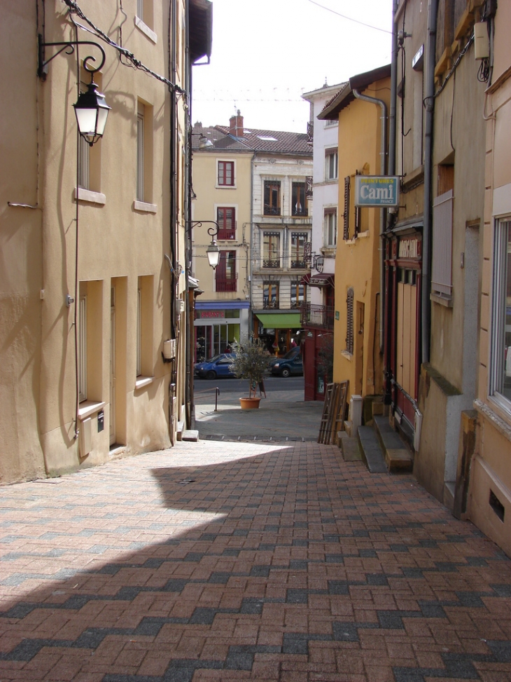 La Rue Gaston Salet - Tarare