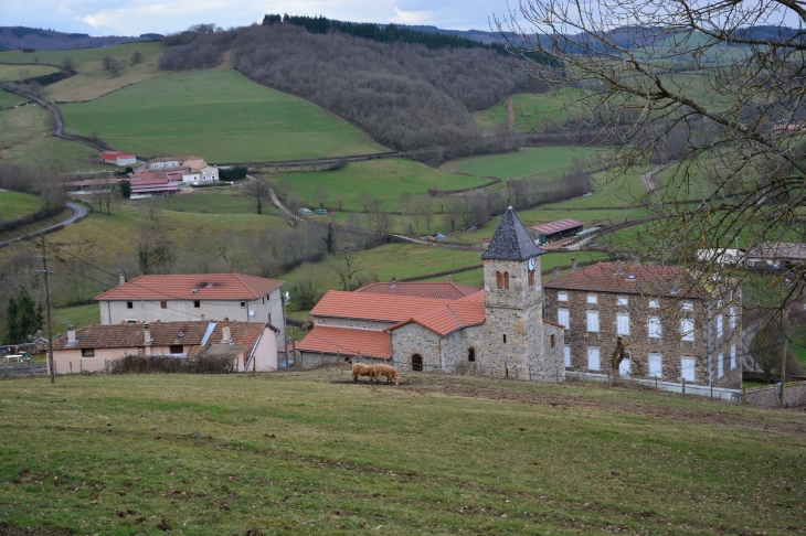 Vue eglise - Trades