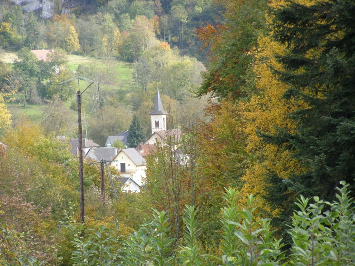 Village et Eglise - Aiguebelette-le-Lac