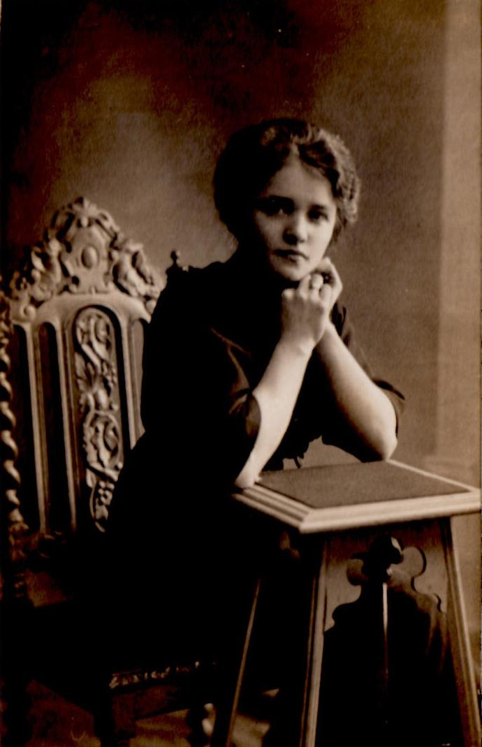 Joséphine Duboin née Ruet 1910 - Albertville