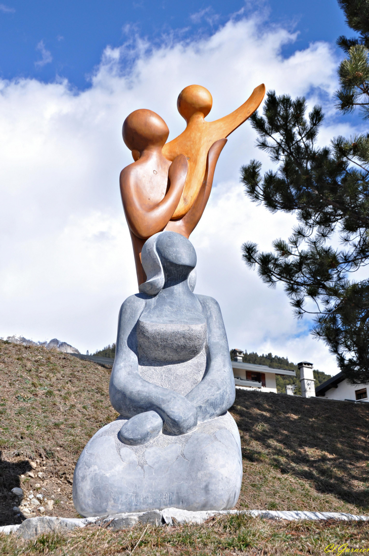 Regarde - Sculptures de Serge Couvert et de Patrice Lecomte - Centre Paul  Langevin - Juin 2017 - Aussois
