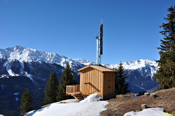 Télégraphe Chappe de Courberon ( Sémaphore ) - Avrieux