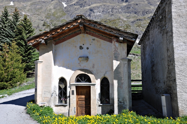 Chapelle Saint Jean-Baptiste 1895 - Bessans