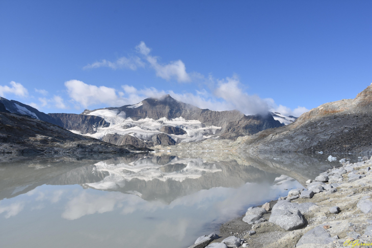 Lac du Grand Méan - Glacier des Evettes - Bonneval-sur-Arc