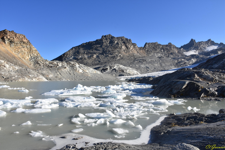 Lac & glacier du grand Méan - Bonneval-sur-Arc