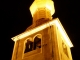 Photo précédente de Bozel le clocher de bozel de nuit